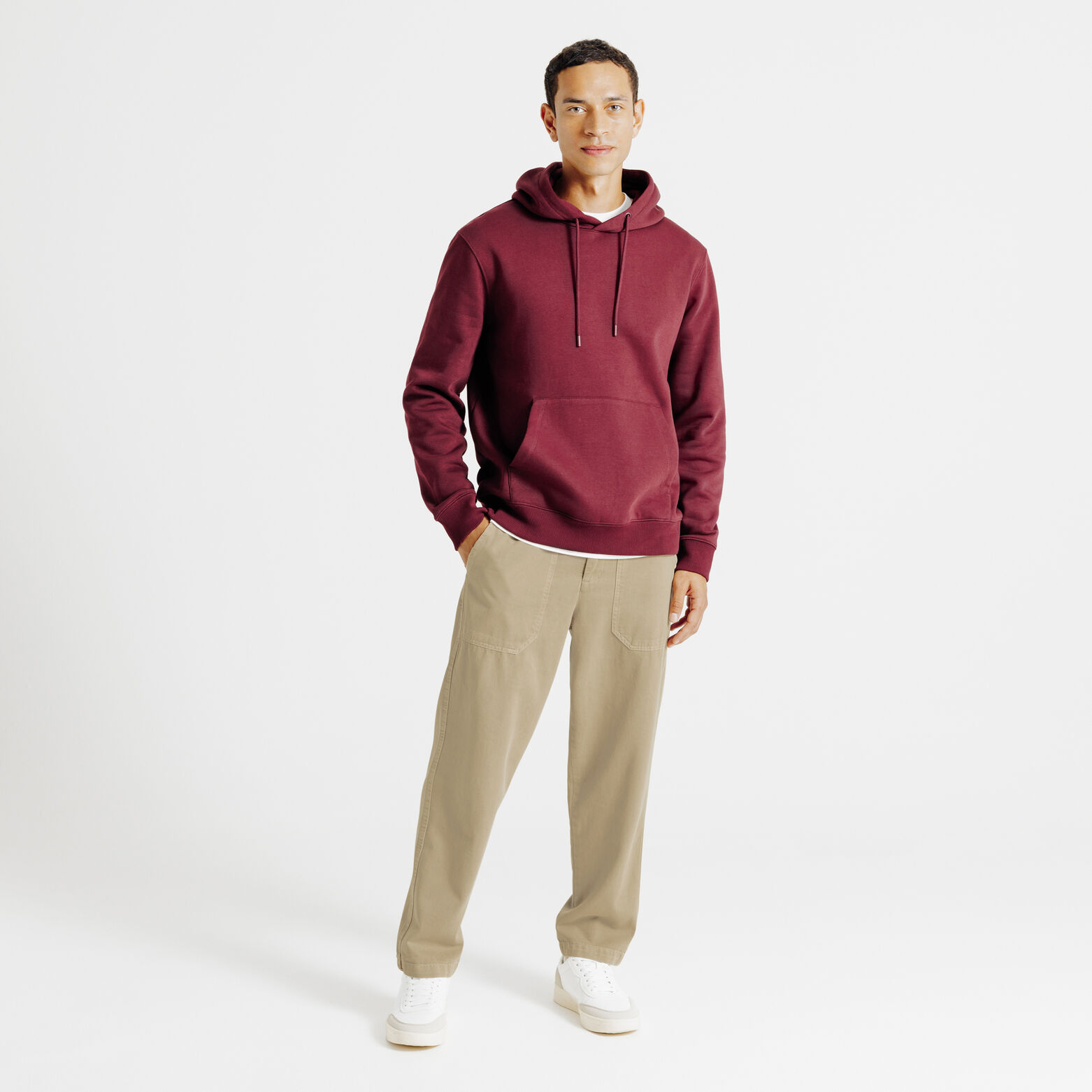 Pantalon jogger taille &eacute;lastiqu&eacute;e