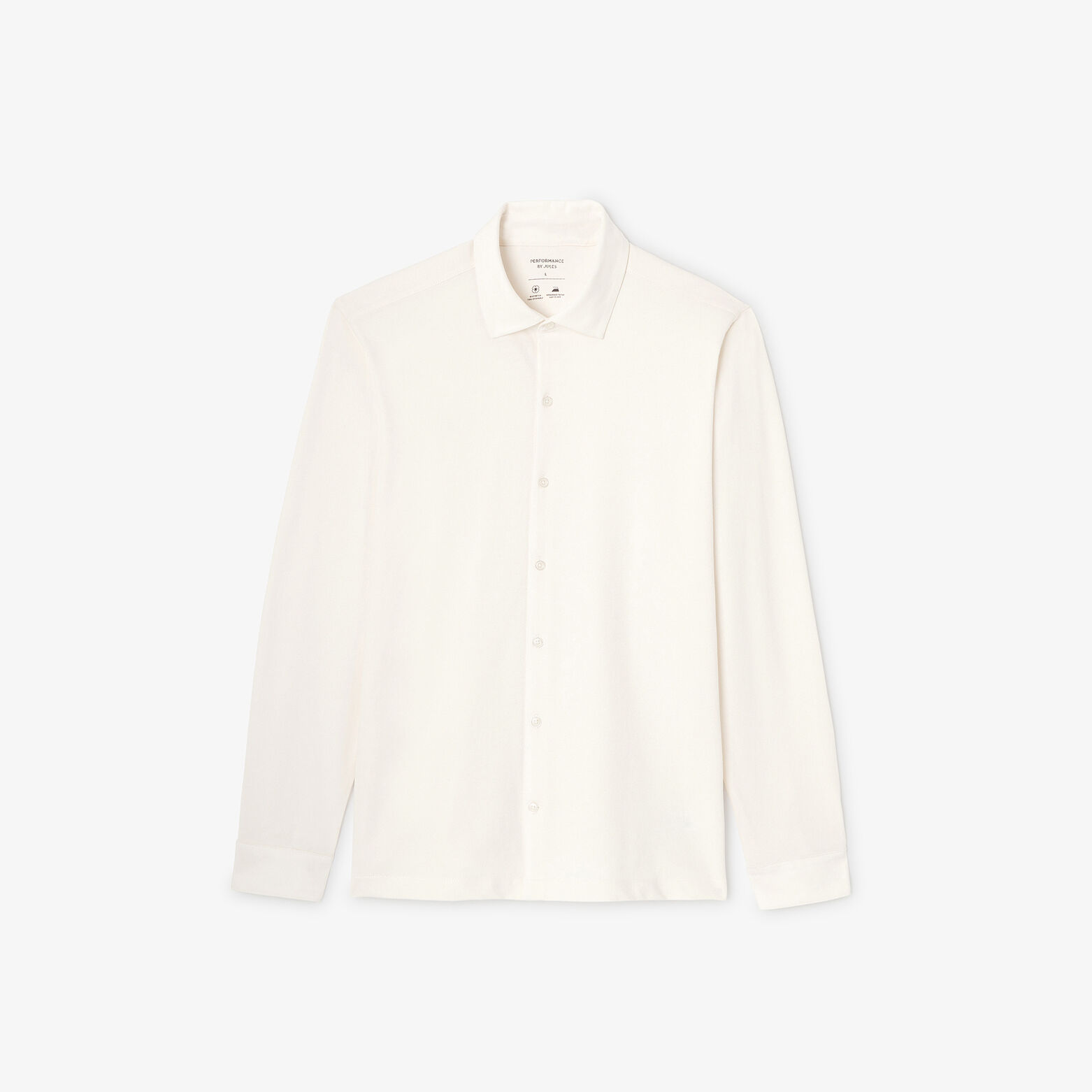 Chemise en maille coton slim