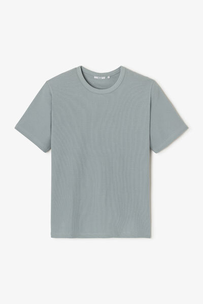 Tee shirt mati&egrave;re gaufr&eacute;e