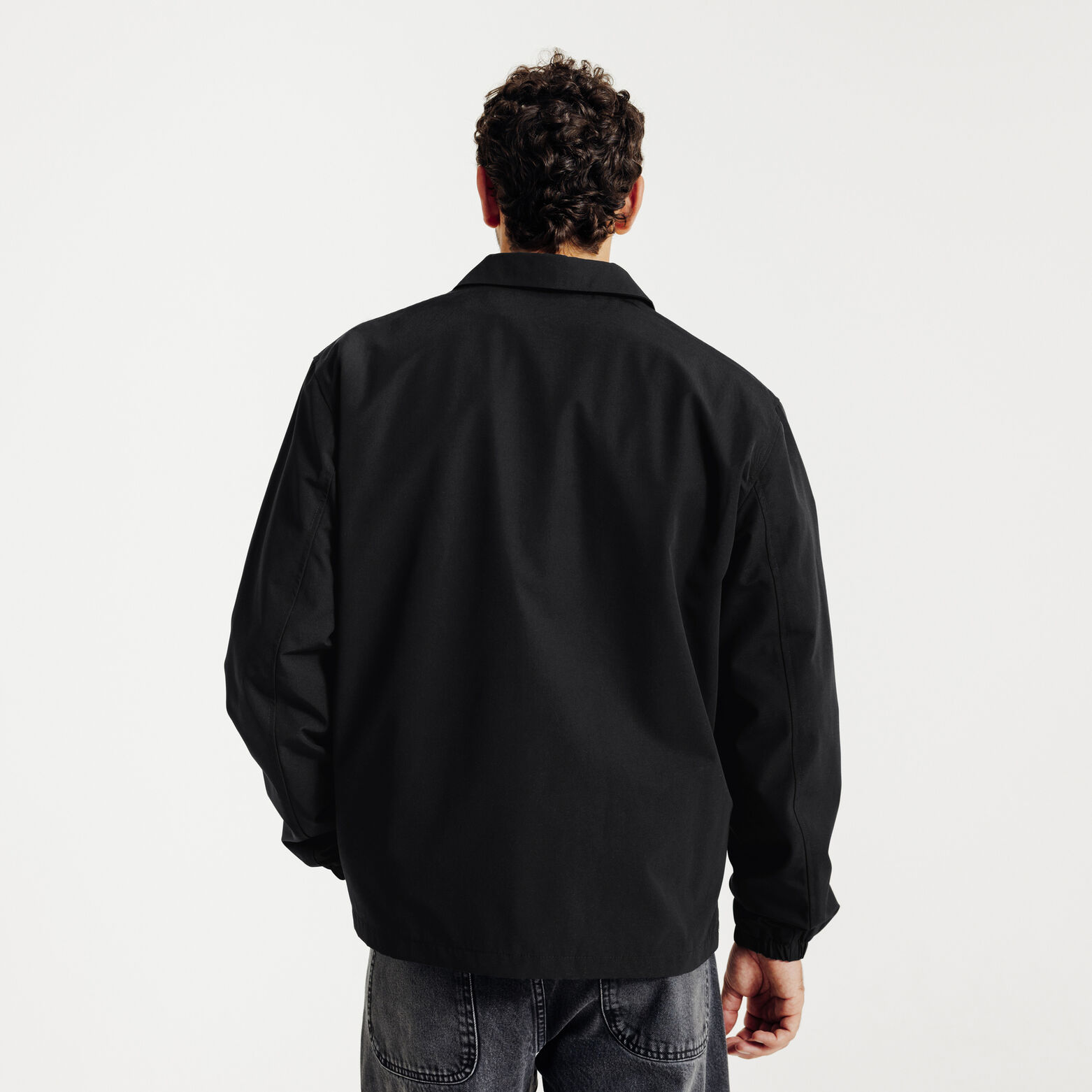 Blouson col chemise pressionn&eacute;