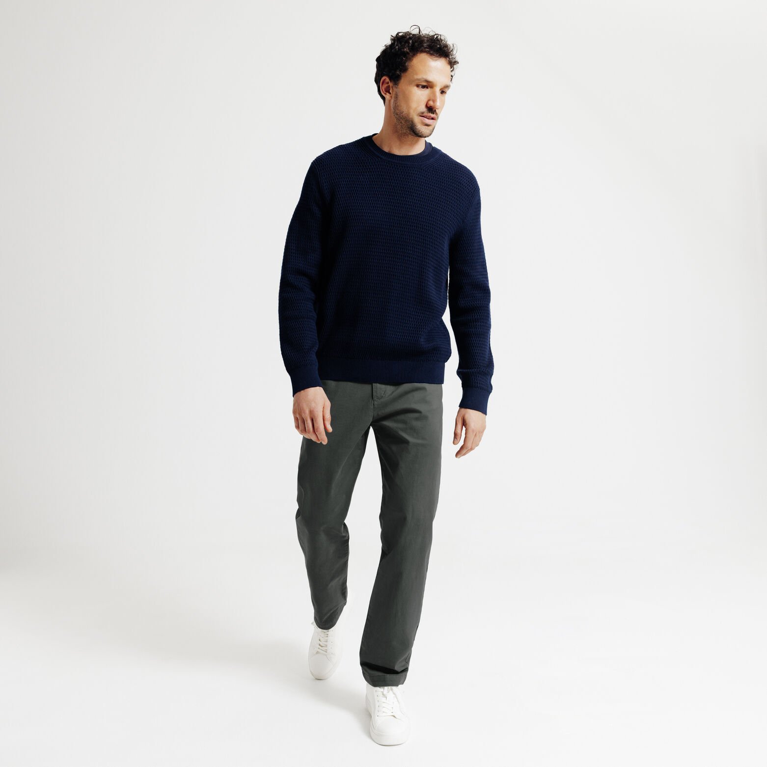 Pantalon chino loose