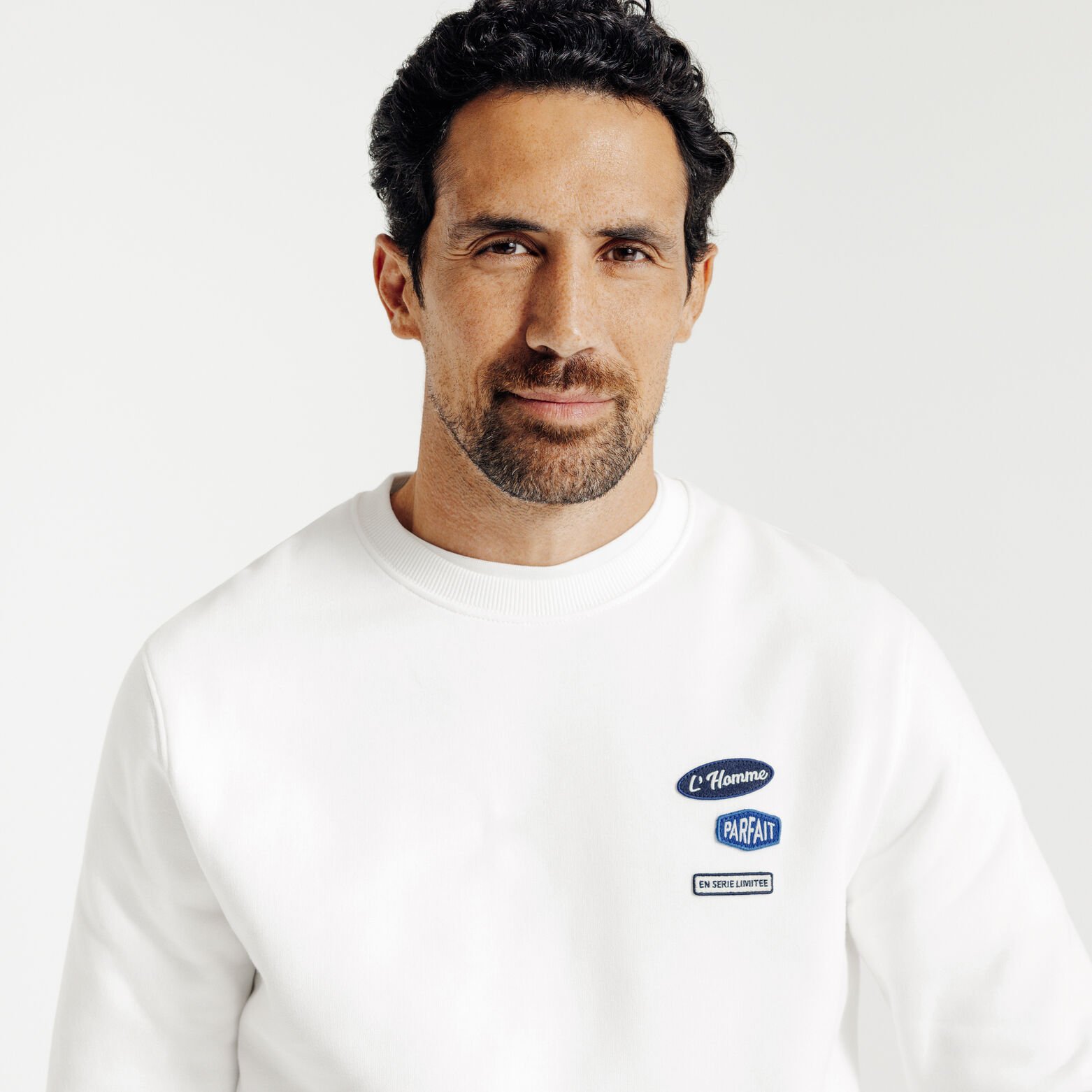 Sweat col rond imprim&eacute;