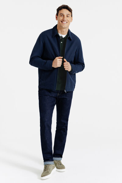 Polo manches longues piqu&eacute; uni