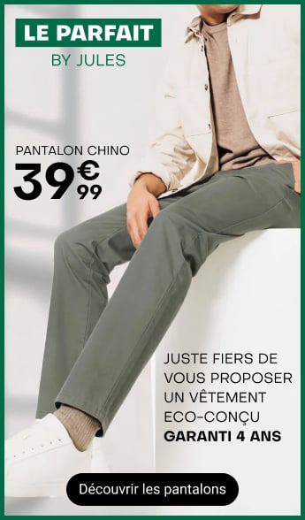 Le parfait by Jules - Pantalon chino