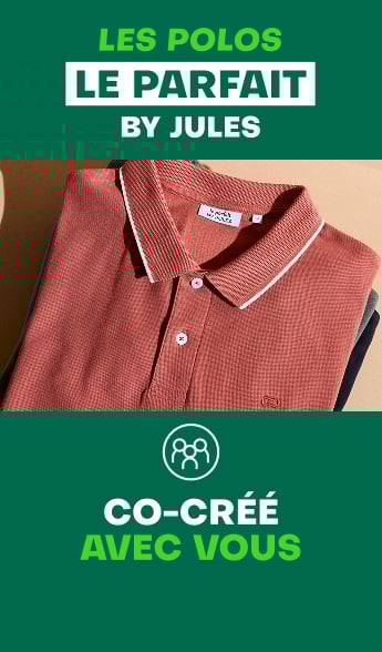 Les Polos le parfait by Jules - Co-créé avec vous