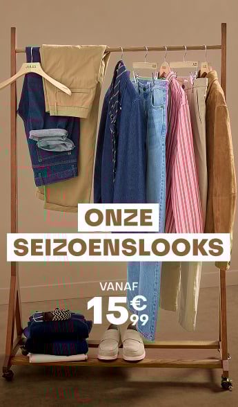 Onze seizoenlooks vanaf 15€99