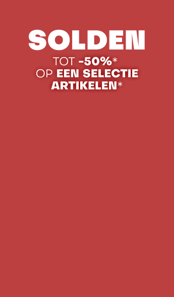 Solden tot -50%*