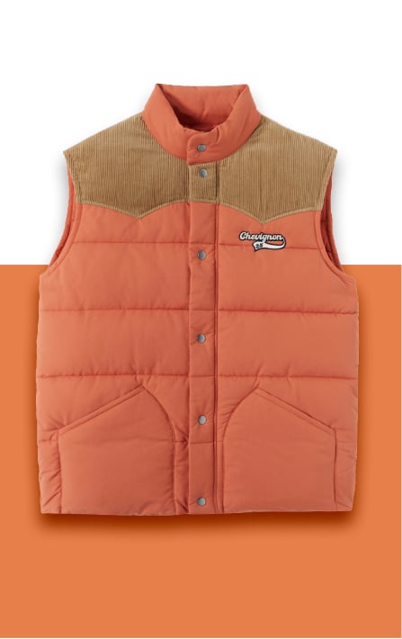 Mouwloos donsjack Chevignon Terracotta