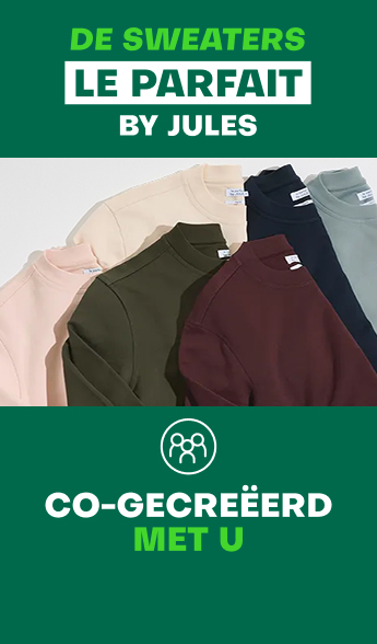 De sweaters Le Parfait by Jules - Co-gecreëerd met u