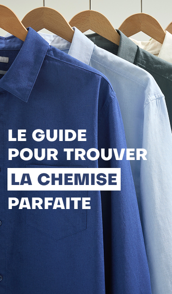 Le guide pour trouver la chemise parfaite