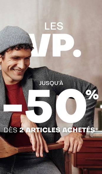 VP. jusqu'à -50% dès 2 articles achetés*