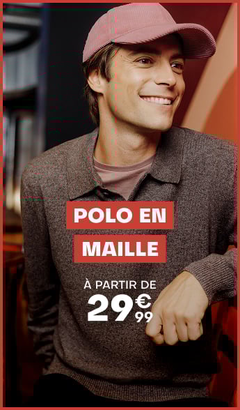 Polo en maille - à partir de 29€99