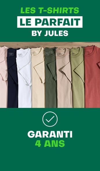 Les T-shirts le parfait by Jules - Garanti 4 ans