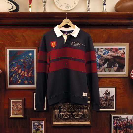 Polo manches longues licence France Rugby