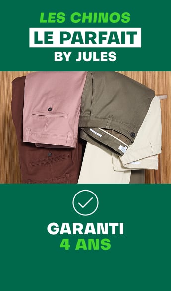 Les pantalon le parfait by Jules - Garanti 4 ans