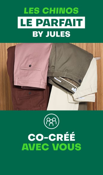 Les pantalon le parfait by Jules - Co-créé avec vous