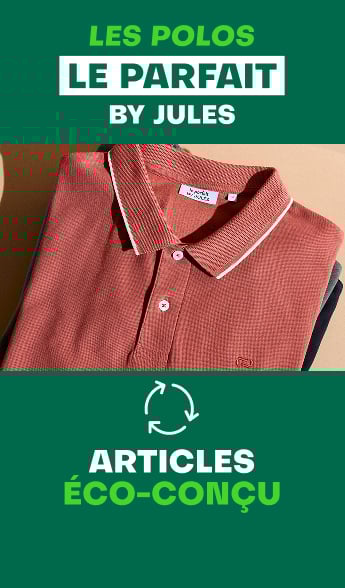 Les Polos le parfait by Jules - Articles éco-conçu