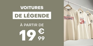  Voitures de légendes à partir de 19€99