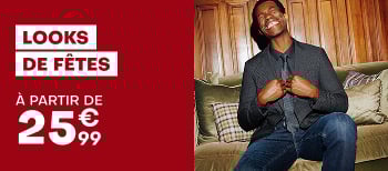 Looks de fêtes à partir de 25€99