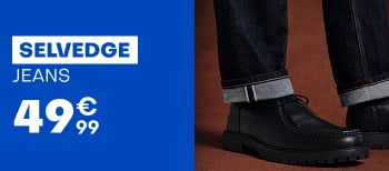 Selvedge jeans - 49€99