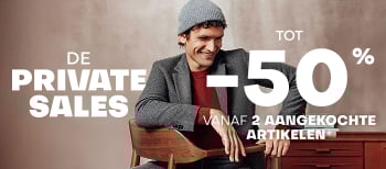 De privates sales tot -50% vanaf 2 aangekochte artikelen*