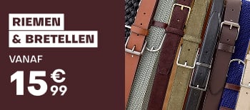 Riem & bretels vanaf €15,99