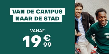 Van campus tot stad vanaf €19,99