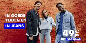 Voor het beste & voor de jeans. Het jeansjasje vanaf €49,99