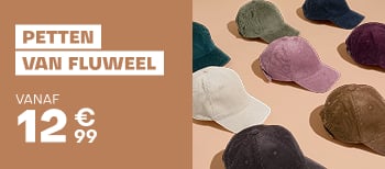 Pet & hoed vanaf 15€99