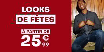 Looks de fêtes à partir de 25€99