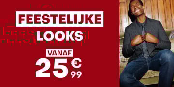 Feestelijke looks vanaf 25€99