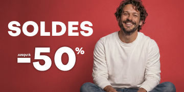 Soldes, jusqu'à -50%